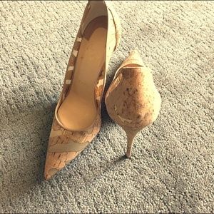 Christian Louboutin So Kate 120 Cork Devore